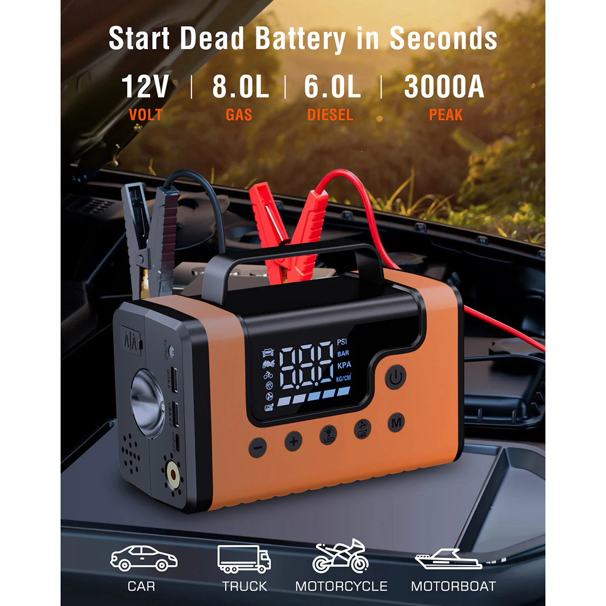 5-in-1 Jump Starter - Image 2