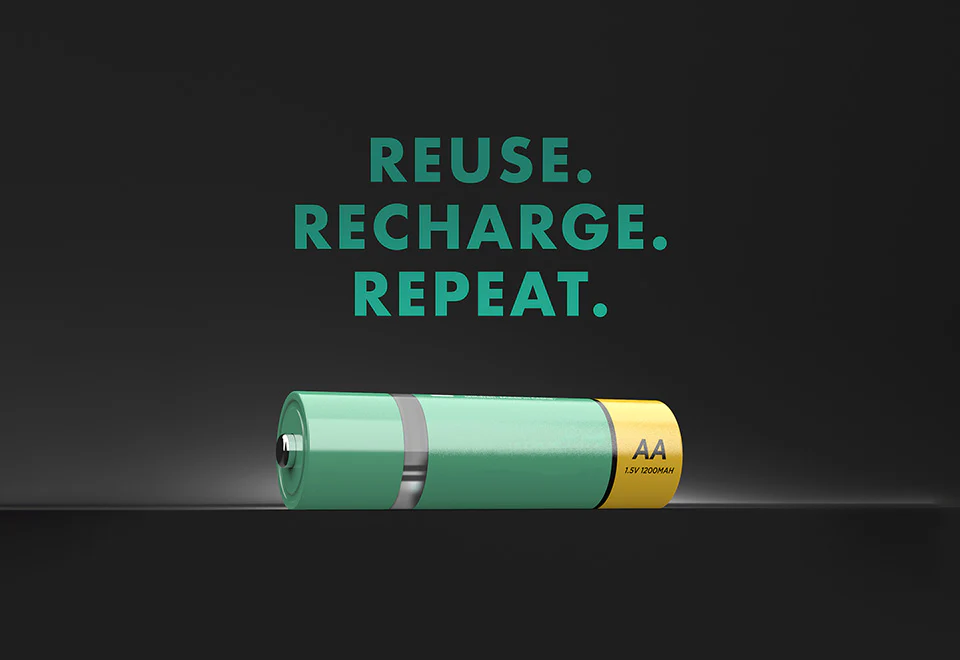 AA USB Rechargeable Batteries (Set of 4) - Image 8