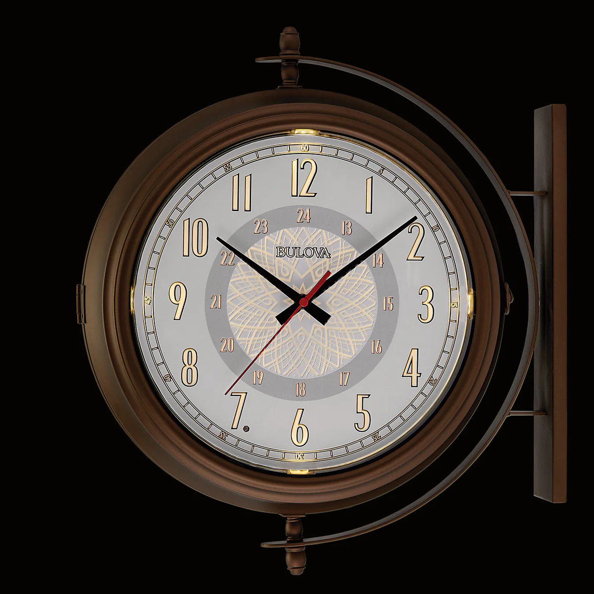 Bulova Town Crier Double Sided Outdoor Clock - Image 2