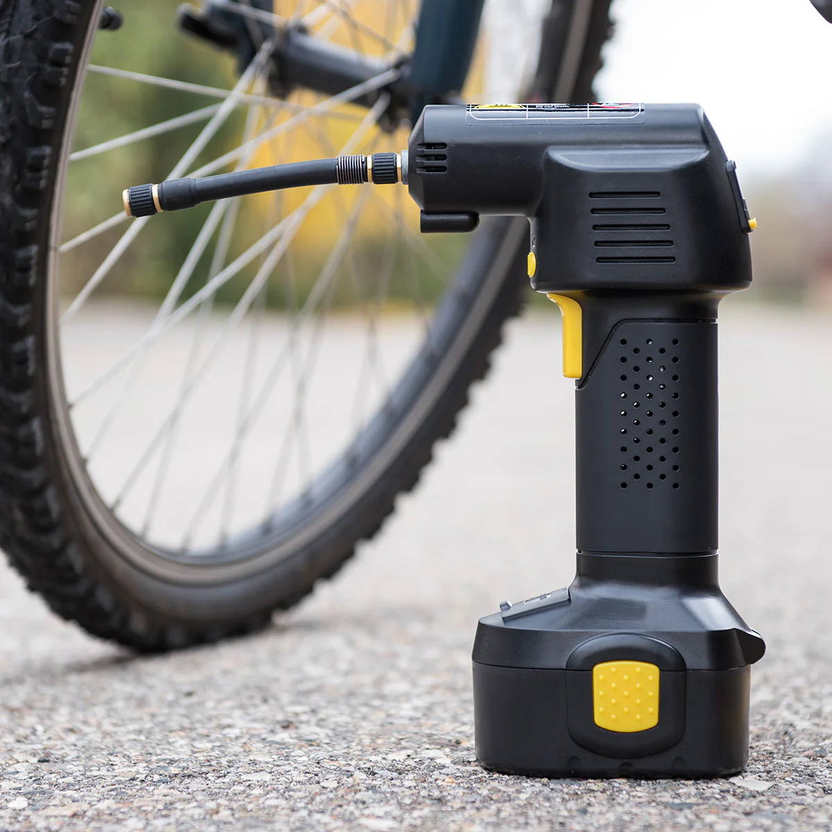 Cordless Auto Stop Tire Inflator by Sharper Image - Image 4