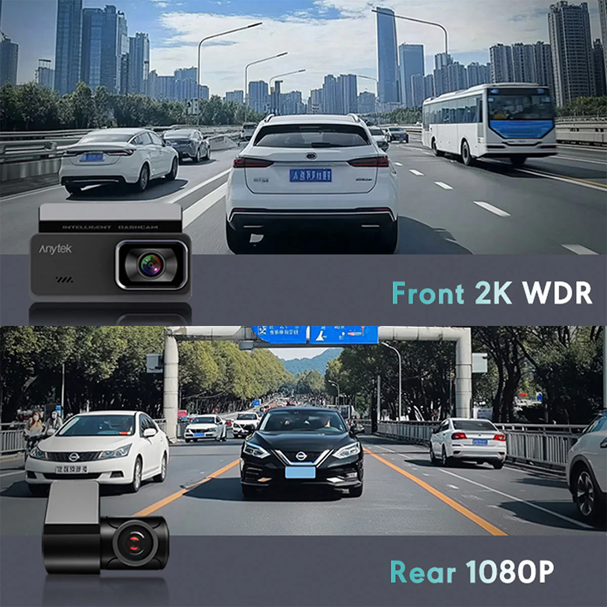 Dual Smart Dash Camera with Parking Monitoring - Image 3