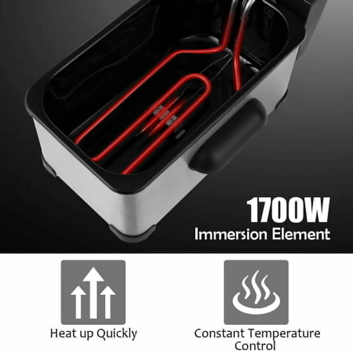 Electric Stainless Steel Deep Fryer - Image 22