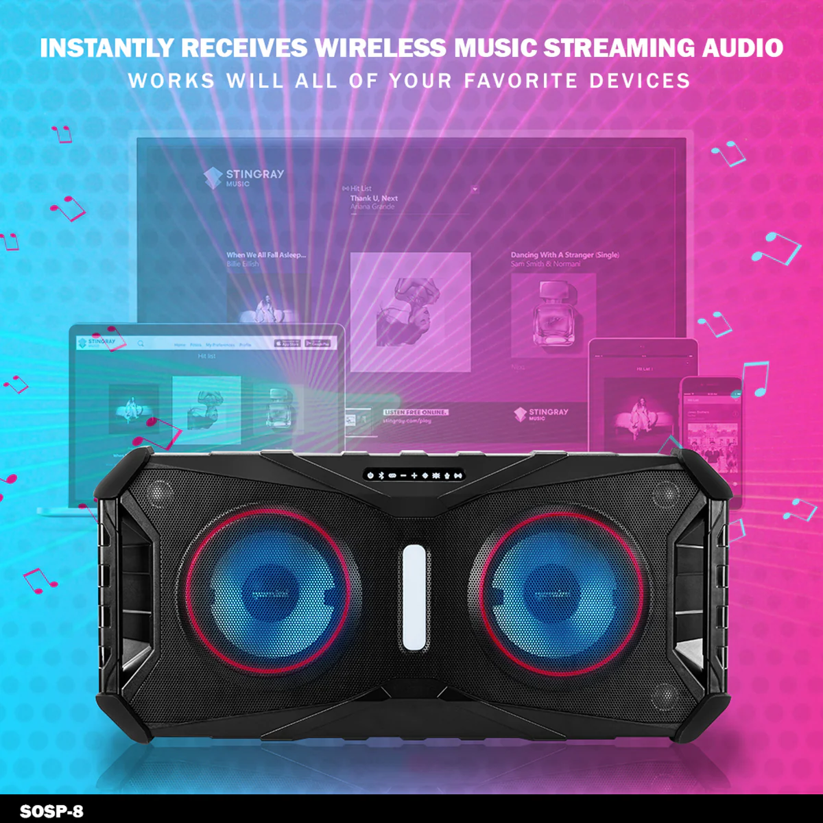 Floating LED Party Speaker - Image 17