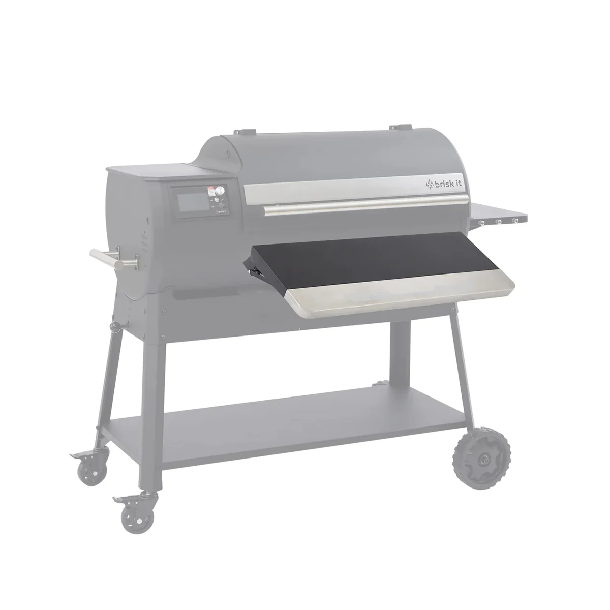 Front Folding Shelf for Smart Wood Pellet Smoker Grill - Image 2