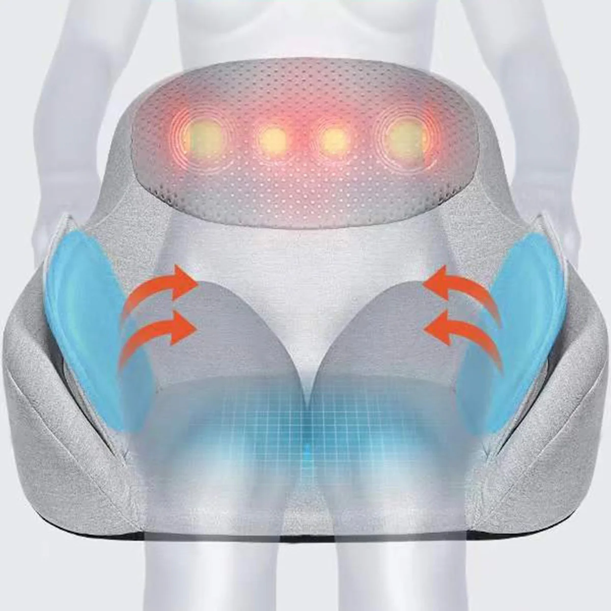 Heated Massaging Seat Cushion - Image 6