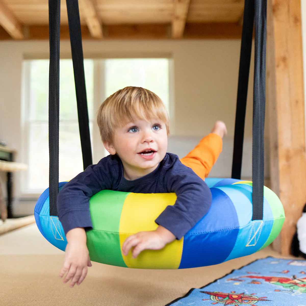 Inflatable Saucer Swing