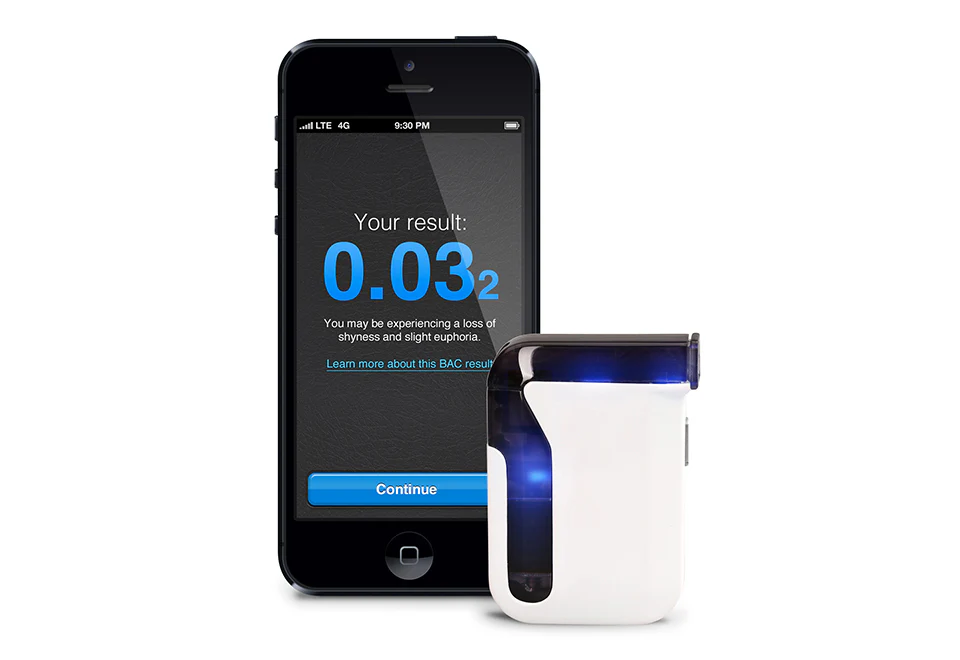 iPhone Breathalyzer