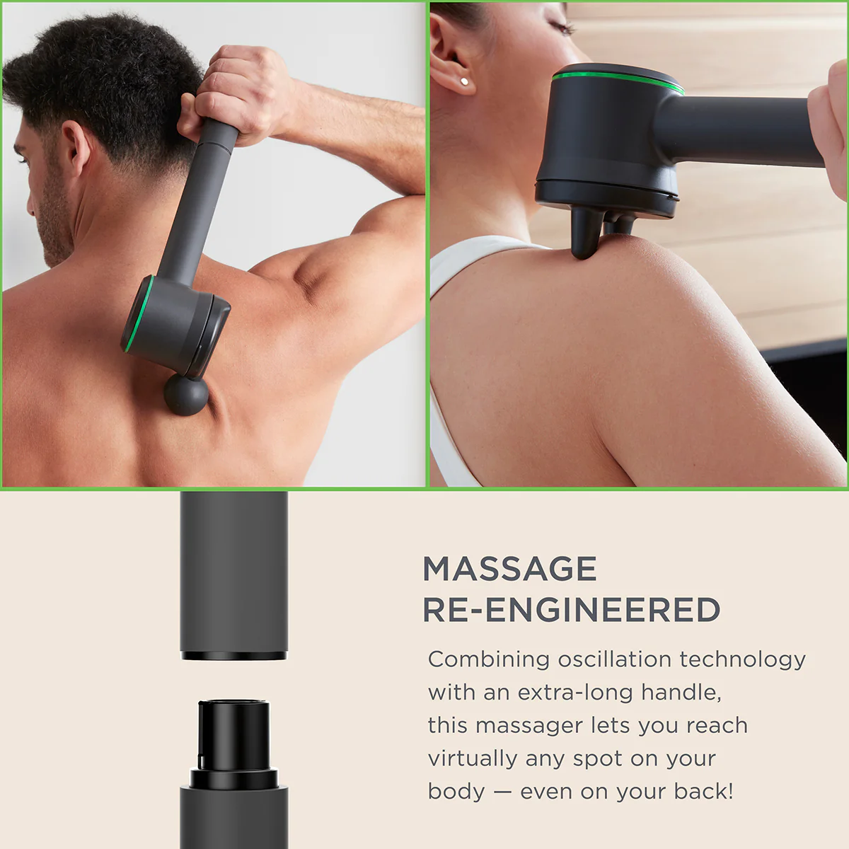 Oscillating Percussion and Shiatsu Massager - Image 3
