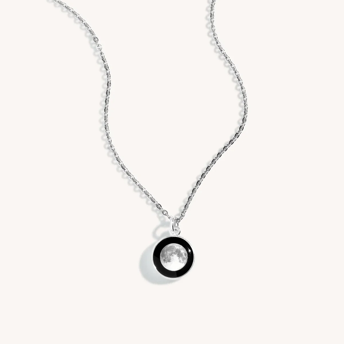 Personalized Choose Your Moon Phase Charmed Simplicity Necklace - Image 2
