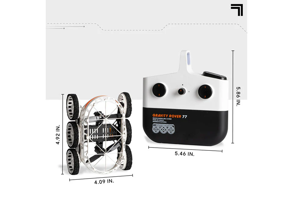 RC Gravity Rover by Sharper Image - Image 5