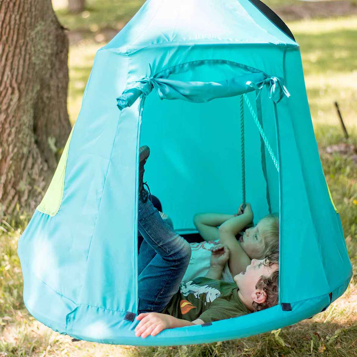 Swing House and 40'' Sky Swing Set