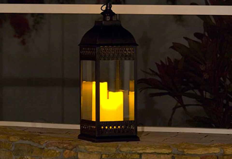Three Tiered Candle Lantern - Image 2