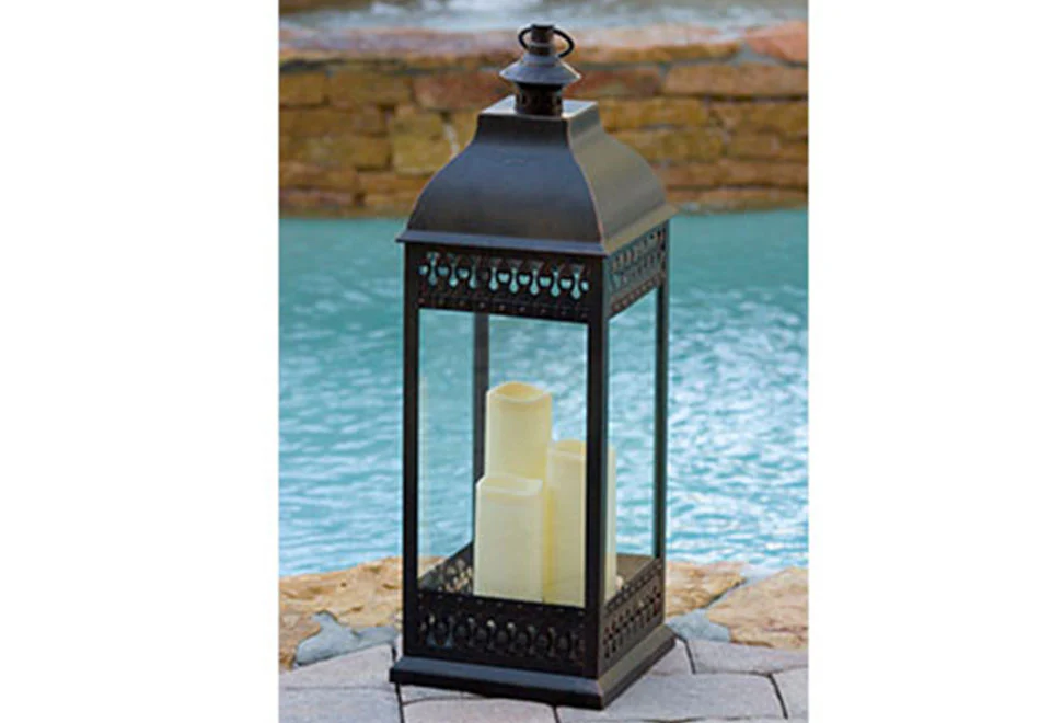 Three Tiered Candle Lantern - Image 3
