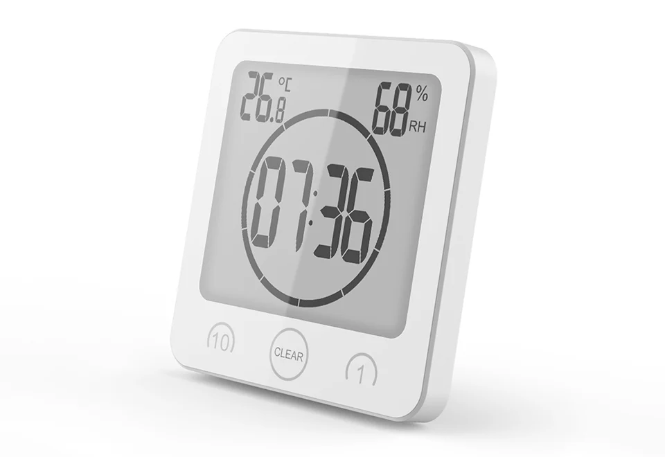 Waterproof Shower Clock with Timer - Image 2